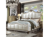 Dresden II Gold Patina Finish California King Bed - Ornate Home