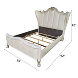Dresden II Gold Patina Finish Queen Bed - Ornate Home