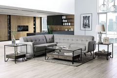 Dresden Light Gray Sectional - Ornate Home