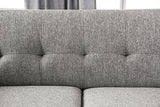 Dresden Light Gray Sectional - Ornate Home