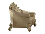 Dresden Living Room Chair in Gold Patina - Ornate Home
