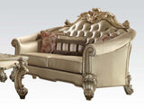 Dresden Loveseat in Gold Patina - Ornate Home