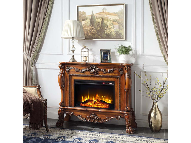 Dresden Oak Fireplace - Ornate Home