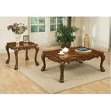 Dresden Traditional End Table in Cherry Oak - Ornate Home