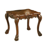 Dresden Traditional End Table in Cherry Oak - Ornate Home