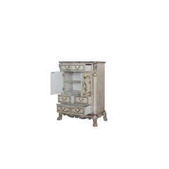 Dresden Vintage Bone White Chest - Ornate Home