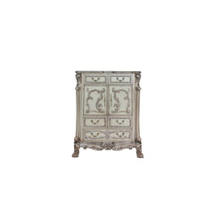 Dresden Vintage Bone White Chest - Ornate Home