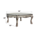 Dresden Vintage Bone White Coffee Table - Ornate Home