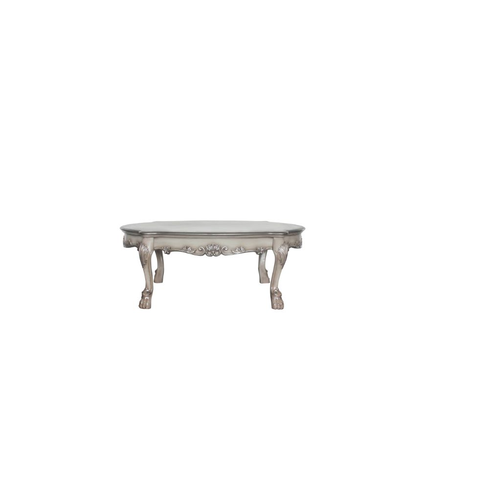 Dresden Vintage Bone White Coffee Table - Ornate Home