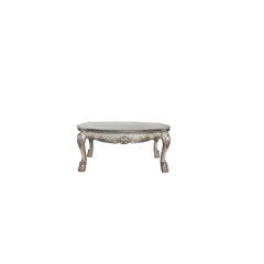 Dresden Vintage Bone White Coffee Table - Ornate Home