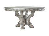Dresden Vintage Bone White Dining Table (Round) - Ornate Home