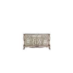 Dresden Vintage Bone White Dresser - Ornate Home