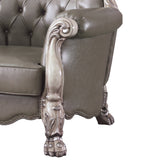 Dresden Vintage Bone White Finish Chair - Ornate Home