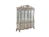 Dresden Vintage Bone White Hutch & Buffet - Ornate Home