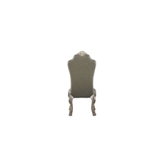 Dresden Vintage Bone White & PU Side Chair - Ornate Home