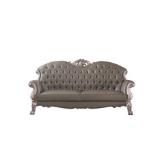 Dresden Vintage Bone White Sofa w/ 5 Pillows - Ornate Home