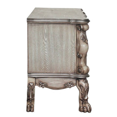 Dresden Vintage Bone White Vanity Desk - Ornate Home