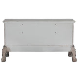 Dresden Vintage Bone White Vanity Desk - Ornate Home