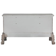 Dresden Vintage Bone White Vanity Desk - Ornate Home