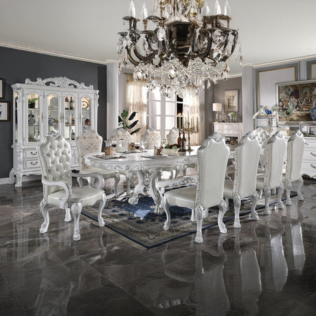 Dresden White Arm Chair (Set Of 2) - Ornate Home