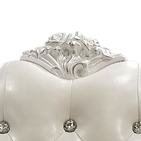 Dresden White Arm Chair (Set Of 2) - Ornate Home