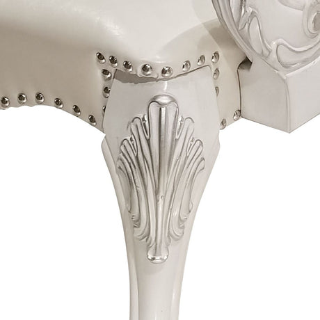 Dresden White Arm Chair (Set Of 2) - Ornate Home