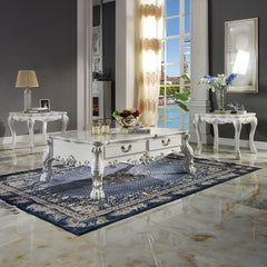 Dresden White Coffee Table - Ornate Home