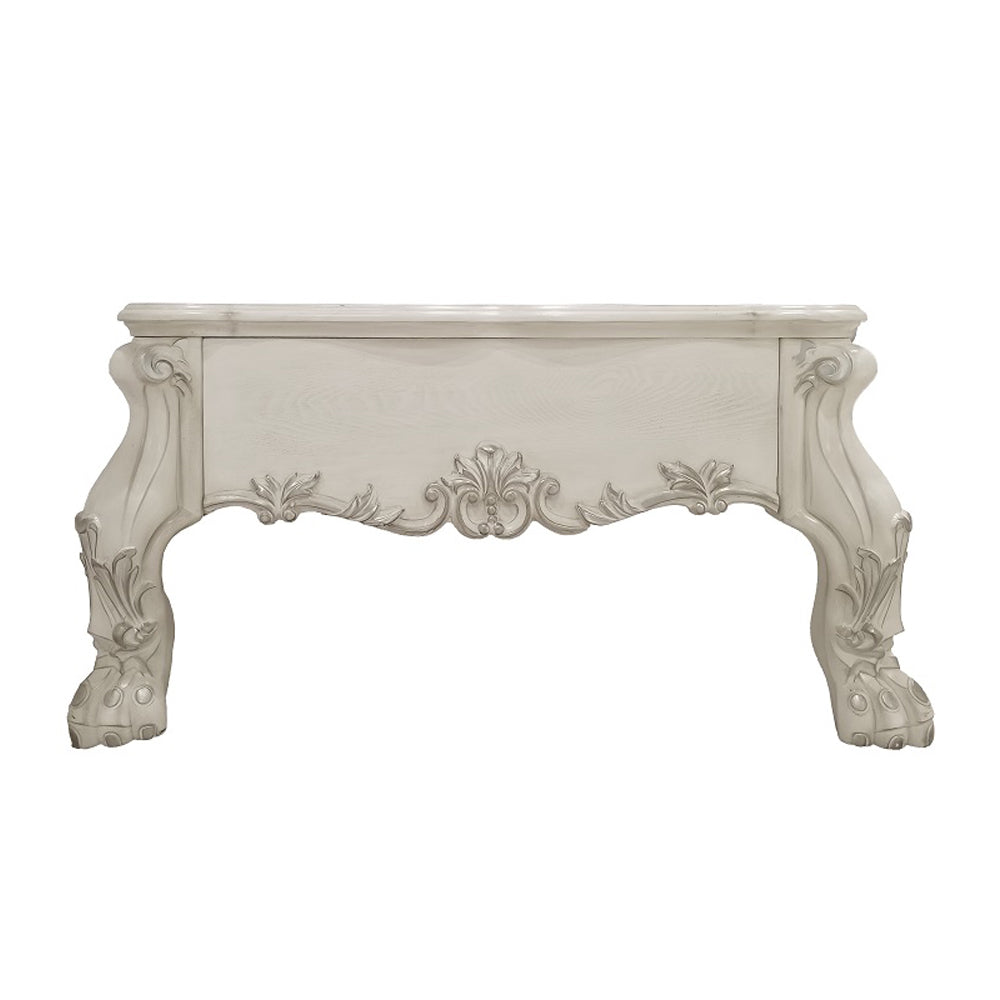 Dresden White Coffee Table - Ornate Home