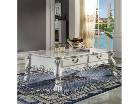 Dresden White Coffee Table - Ornate Home