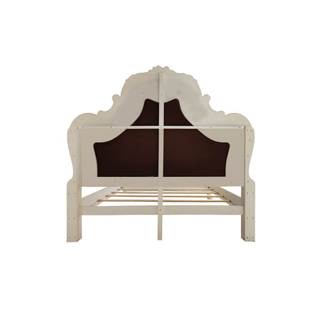 Dresden White Queen Bed - Ornate Home