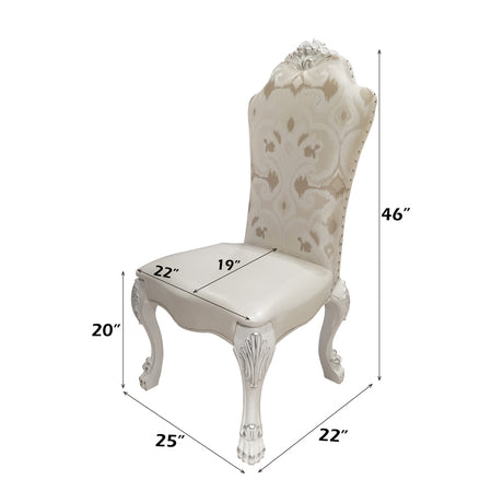 Dresden White Side Chair (Set Of 2) - Ornate Home