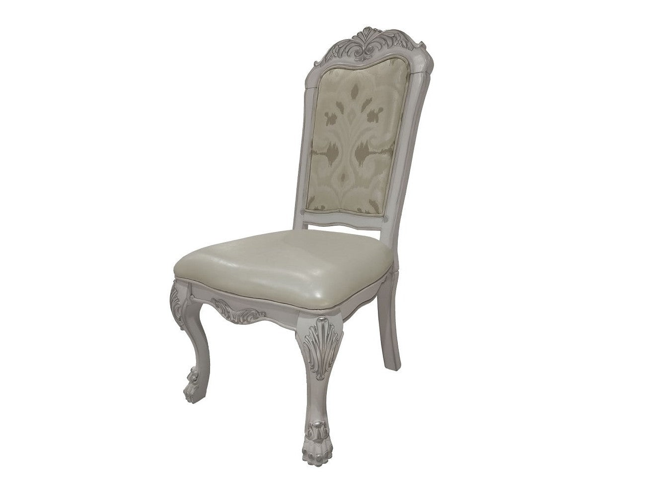 Dresden White Side Chair (Set of 2) - Ornate Home