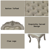 Dresden White Side Chair (Set of 2) - Ornate Home