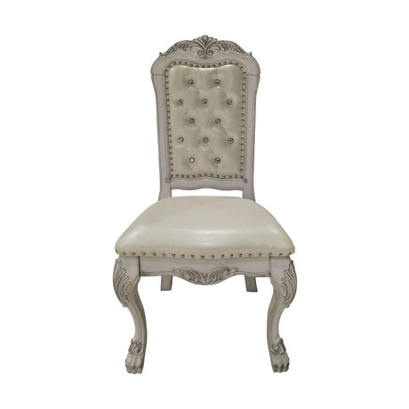 Dresden White Side Chair (Set of 2) - Ornate Home