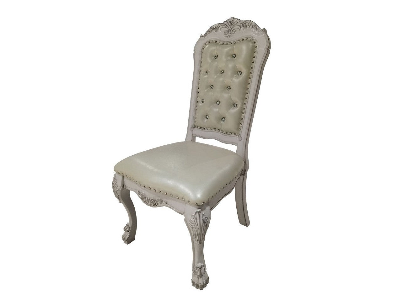 Dresden White Side Chair (Set of 2) - Ornate Home