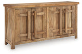 Dresor Natural Accent Cabinet - Ornate Home
