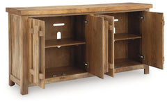 Dresor Natural Accent Cabinet - Ornate Home