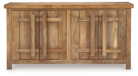 Dresor Natural Accent Cabinet - Ornate Home