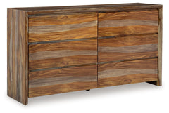 Dressoni 65" 6 Drawer Dresser - Ornate Home