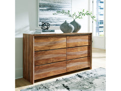 Dressoni 65" 6 Drawer Dresser - Ornate Home