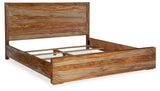 Dressonni Brown Queen Panel Bed (Online Special Price) - Ornate Home