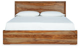 Dressonni Brown Queen Panel Bed - Ornate Home