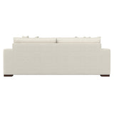 Drew White/Cream Fabric Sofa - Ornate Home