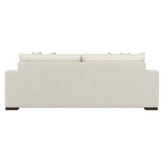 Drew White/Cream Fabric Sofa - Ornate Home