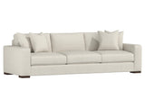 Drew White/Cream Fabric Sofa - Ornate Home