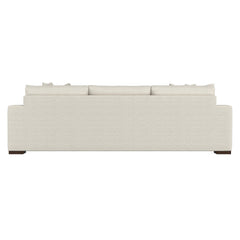 Drew White/Cream Fabric Sofa - Ornate Home