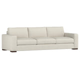 Drew White/Cream Fabric Sofa - Ornate Home