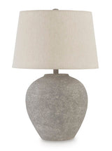 Dreward Distressed Gray Table Lamp (Online Special Price) - Ornate Home