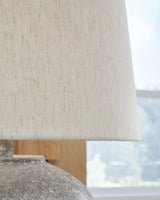 Dreward Distressed Gray Table Lamp (Online Special Price) - Ornate Home