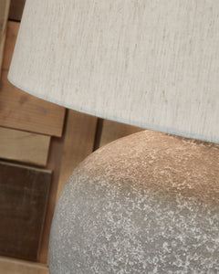 Dreward Distressed Gray Table Lamp - Ornate Home